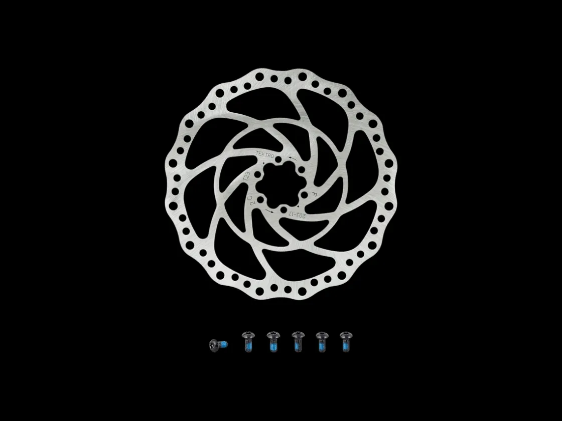 Trek Bikes Tektro TR-17 2.3mm 6-Bolt Disc Brake Rotor Chrome Shop