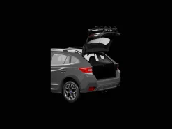 Trek Bikes Thule OutWay 3-Bike Hanging Trunk Rack Black/Silver New