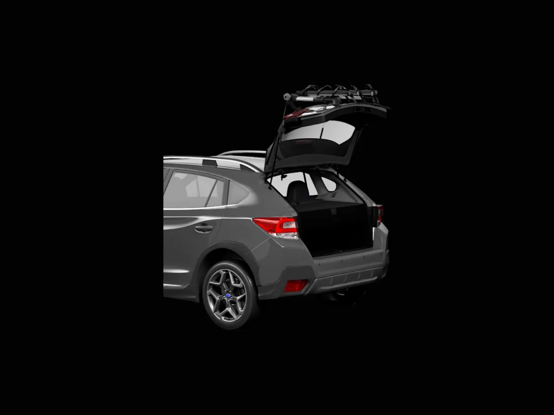 Trek Bikes Thule OutWay 3-Bike Hanging Trunk Rack Black/Silver New