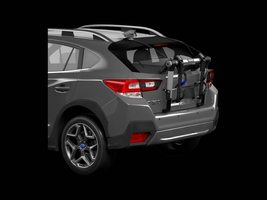 Trek Bikes Thule OutWay 2-Bike Hanging Trunk Rack Black/Silver Shop