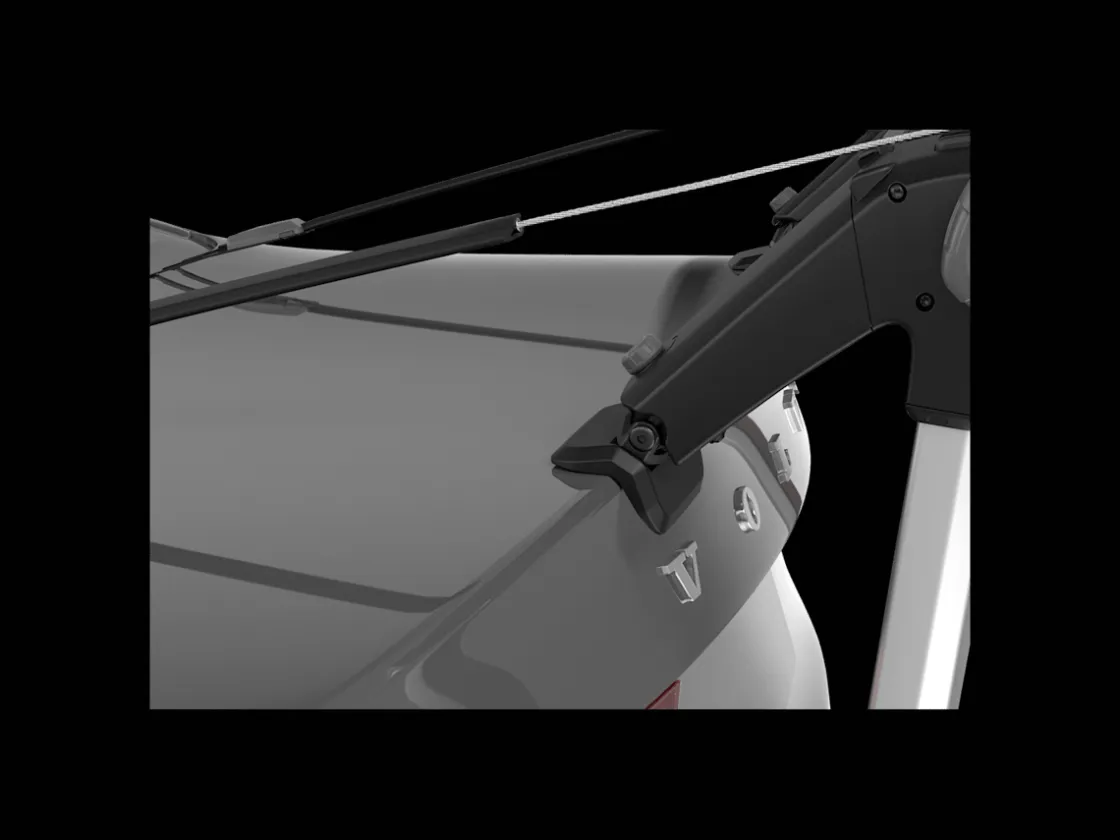 Trek Bikes Thule OutWay 2-Bike Hanging Trunk Rack Black/Silver Shop