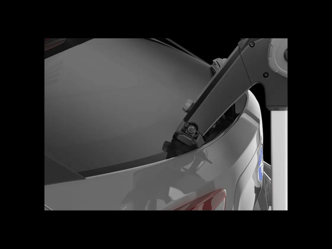Trek Bikes Thule OutWay 2-Bike Hanging Trunk Rack Black/Silver Shop