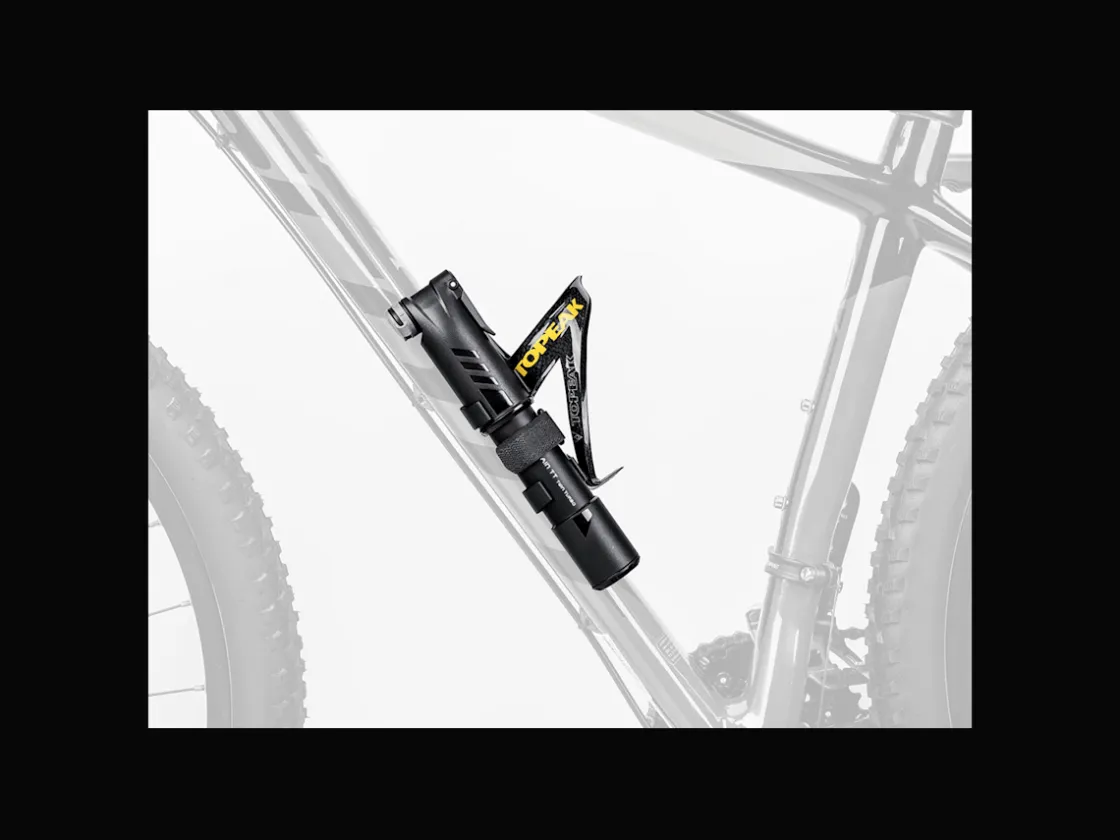 Trek Bikes Topeak Mountain TT Twin Turbo Mini Pump Black Cheap