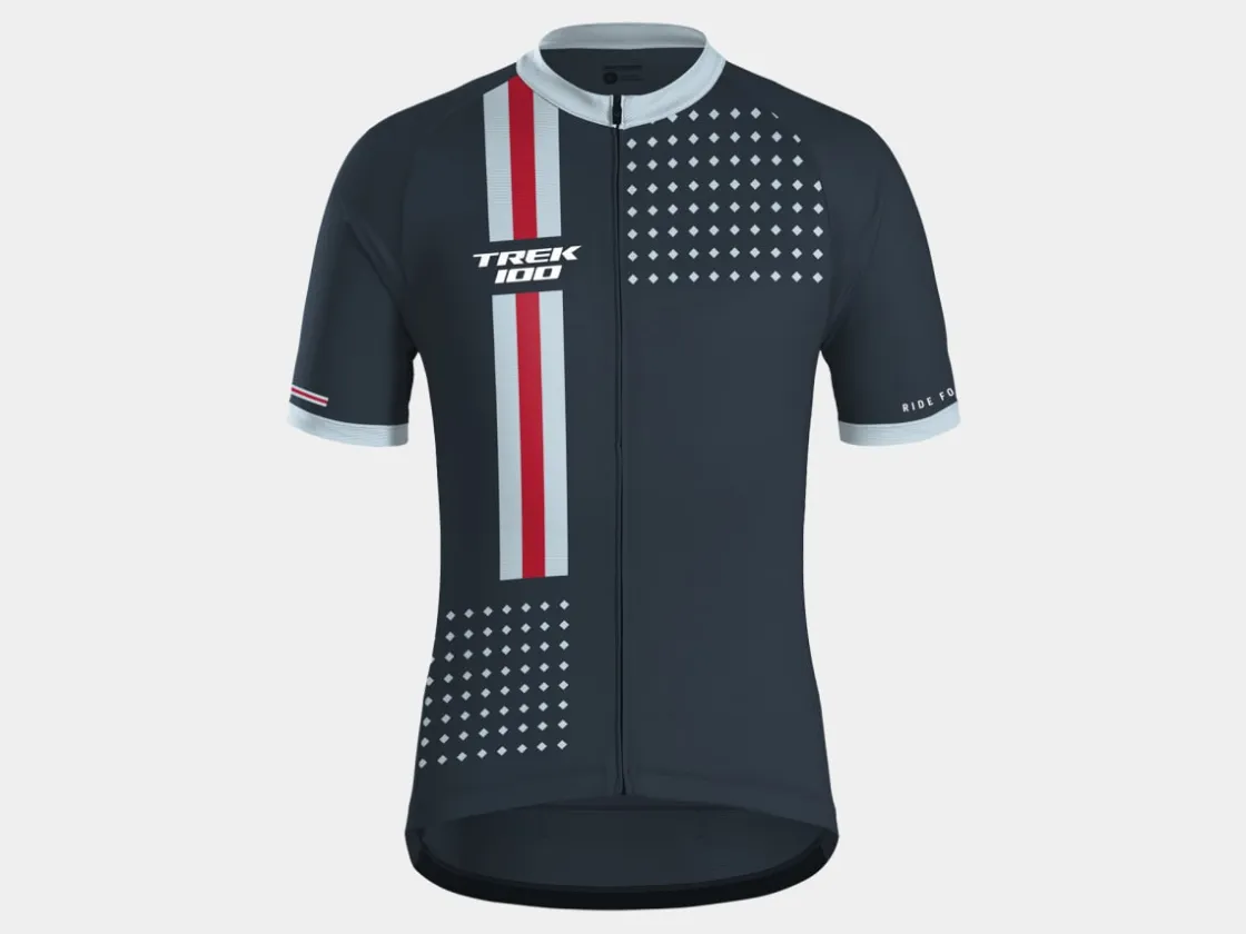 Trek Bikes Trek 100 Cycling Jersey Blue Discount