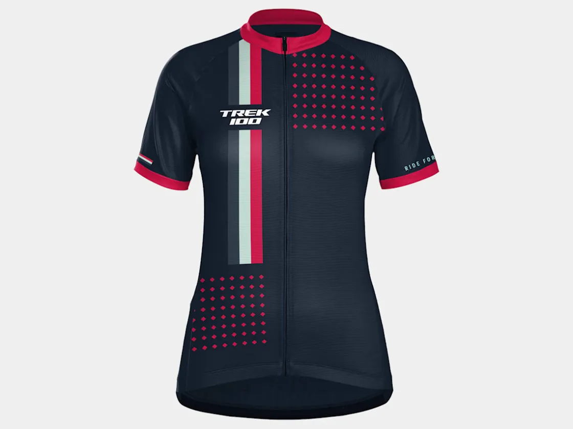 Trek Bikes Trek 100 Women's Cycling Jersey Blue Cheap