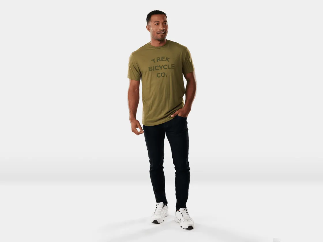 Trek Bikes Trek Bicycle Tonal Unisex T-Shirt Olive Online