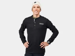 Trek Bikes Trek Bicycle Unisex Long Sleeve Henley Black Online