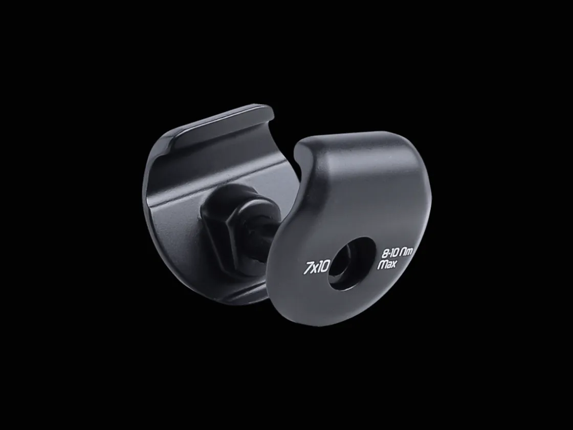 Trek Bikes Trek 2-Bolt Seatpost 7x10mm Saddle Clamp Ears Black Clearance