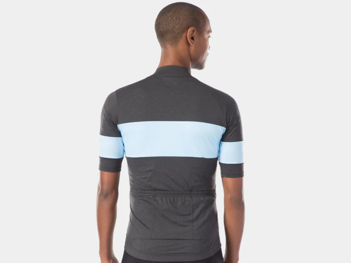 Trek Bikes Trek Calivetta Short Sleeve Cycling Jersey Black/Light Blue Outlet