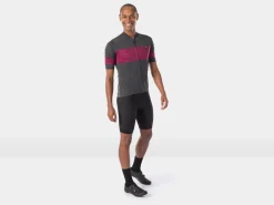 Trek Bikes Trek Calivetta Short Sleeve Cycling Jersey Black/Light Blue Outlet