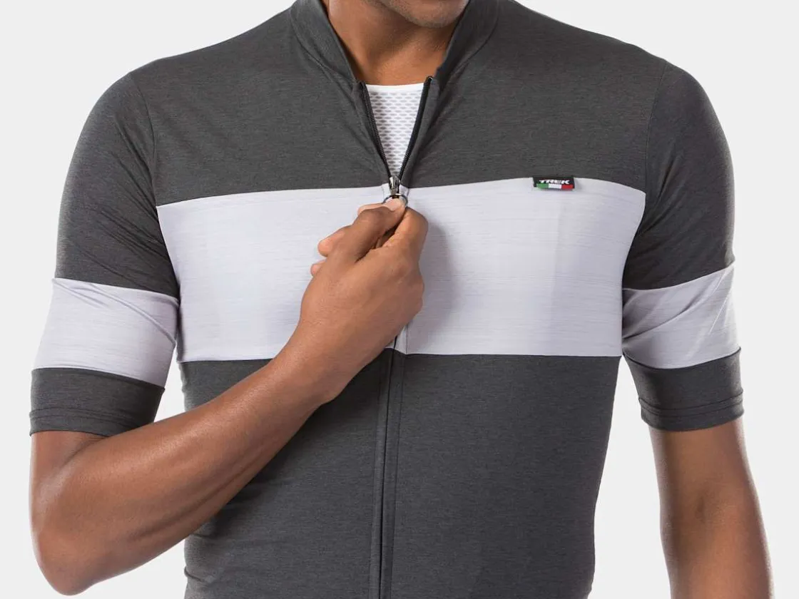Trek Bikes Trek Calivetta Short Sleeve Cycling Jersey Black/Light Blue Outlet