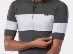 Trek Bikes Trek Calivetta Short Sleeve Cycling Jersey Black/Light Blue Outlet