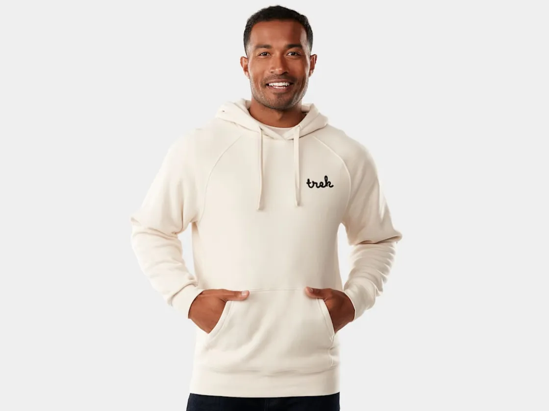 Trek Bikes Trek Chain Stitch Unisex Hoodie Cream Flash Sale