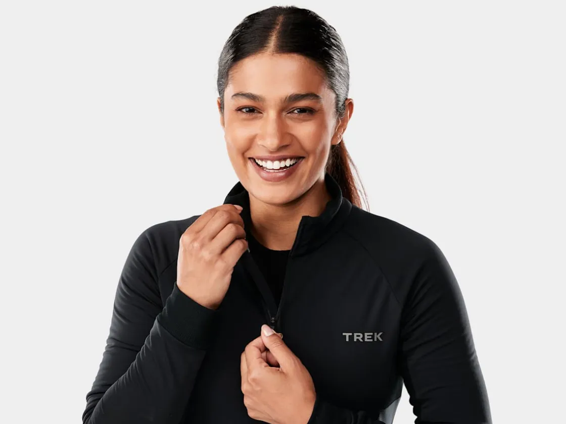Trek Bikes Trek Circuit Women's Thermal Long Sleeve Cycling Jersey Black Store