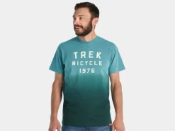 Trek Bikes Trek Fade Unisex T-Shirt Dark Teal Outlet