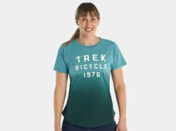 Trek Bikes Trek Fade Women's T-Shirt Dark Teal Cheap