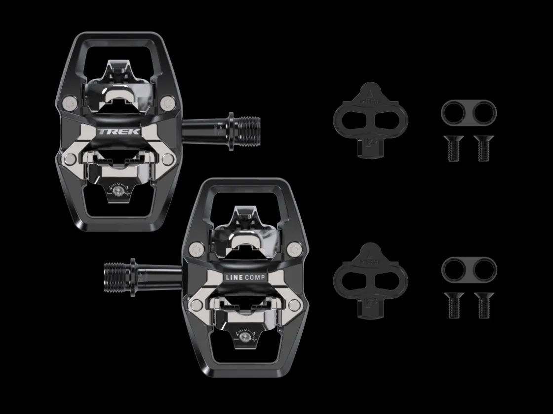Trek Bikes Trek Line Comp Clipless Pedal Set Black Discount