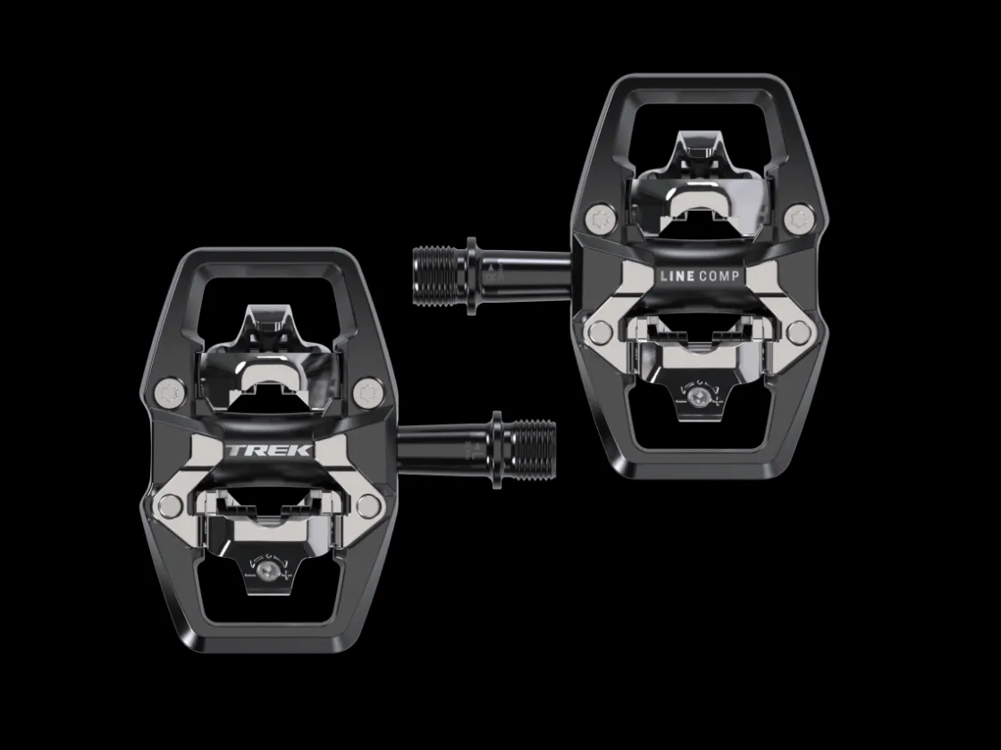 Trek Bikes Trek Line Comp Clipless Pedal Set Black Discount