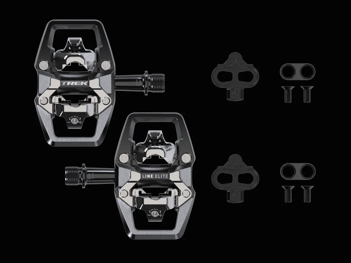 Trek Bikes Trek Line Elite Clipless Pedal Set Black Cheap