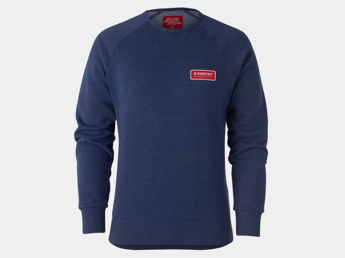 Trek Bikes Trek Original Crewneck Sweatshirt Navy Best Sale