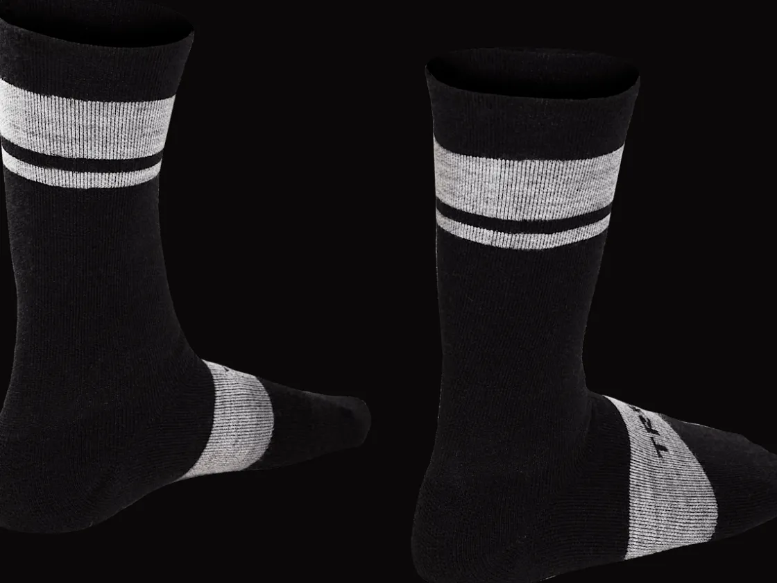 Trek Bikes Trek Race Crew Cushioned Merino Wool Cycling Sock Flash Sale