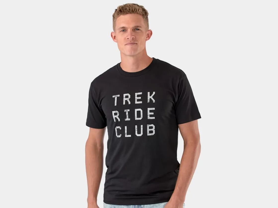 Trek Bikes Trek Ride Club Unisex T-Shirt Black Outlet