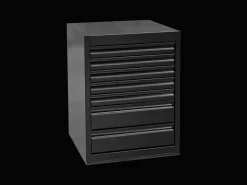 Trek Bikes Unior Workbench Single Cabinet Black Hot