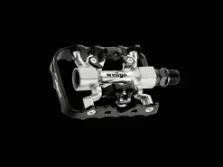Trek Bikes Wellgo C176 Single Side Clipless with Platform Pedal Set Black/Silver Shop