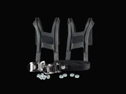 Trek Bikes Wellgo MT-13 Medium Toe Clip & Strap Set Black Best Sale