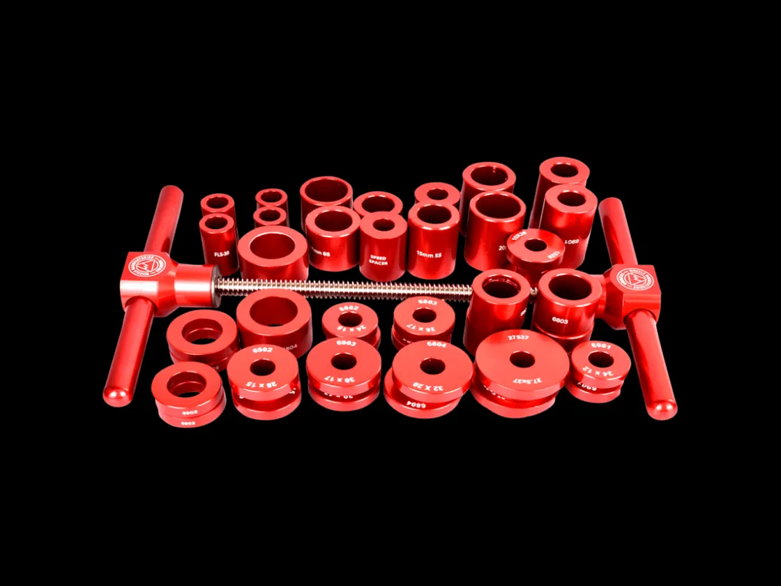 Trek Bikes Wheels Manufacturing Bike Bearing Press Pro Kit Red Outlet
