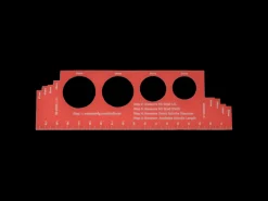 Trek Bikes Wheels Manufacturing Bottom Bracket Gauge Tool Red Best Sale