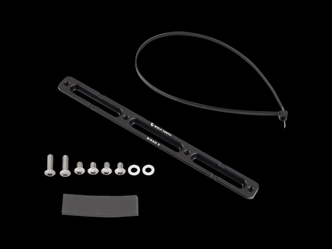 Trek Bikes Wolf Tooth B-RAD 3-Slot Base Mount Black Clearance